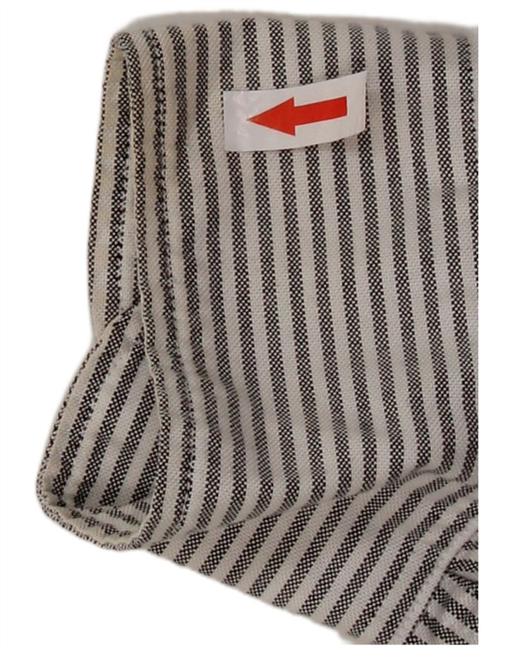 Cămașă Oxford Slim Fit pentru bărbați J. CREW, bumbac cu dungi, gri mediu