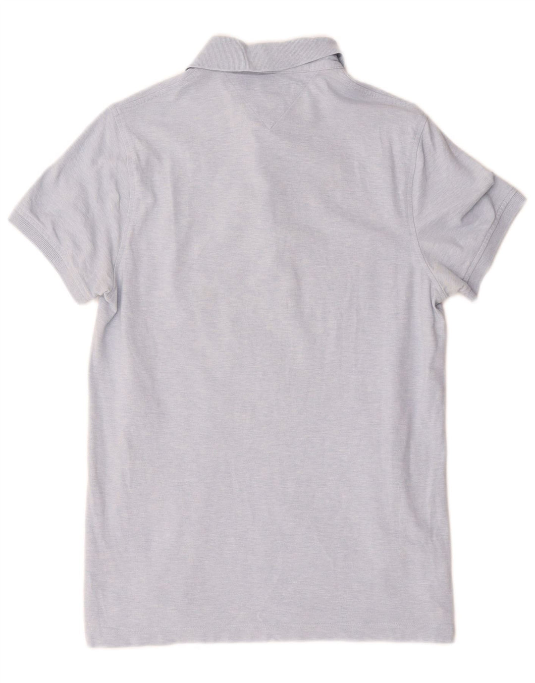 Tricou polo Tommy Hilfiger pentru bărbați, bumbac albastru mediu