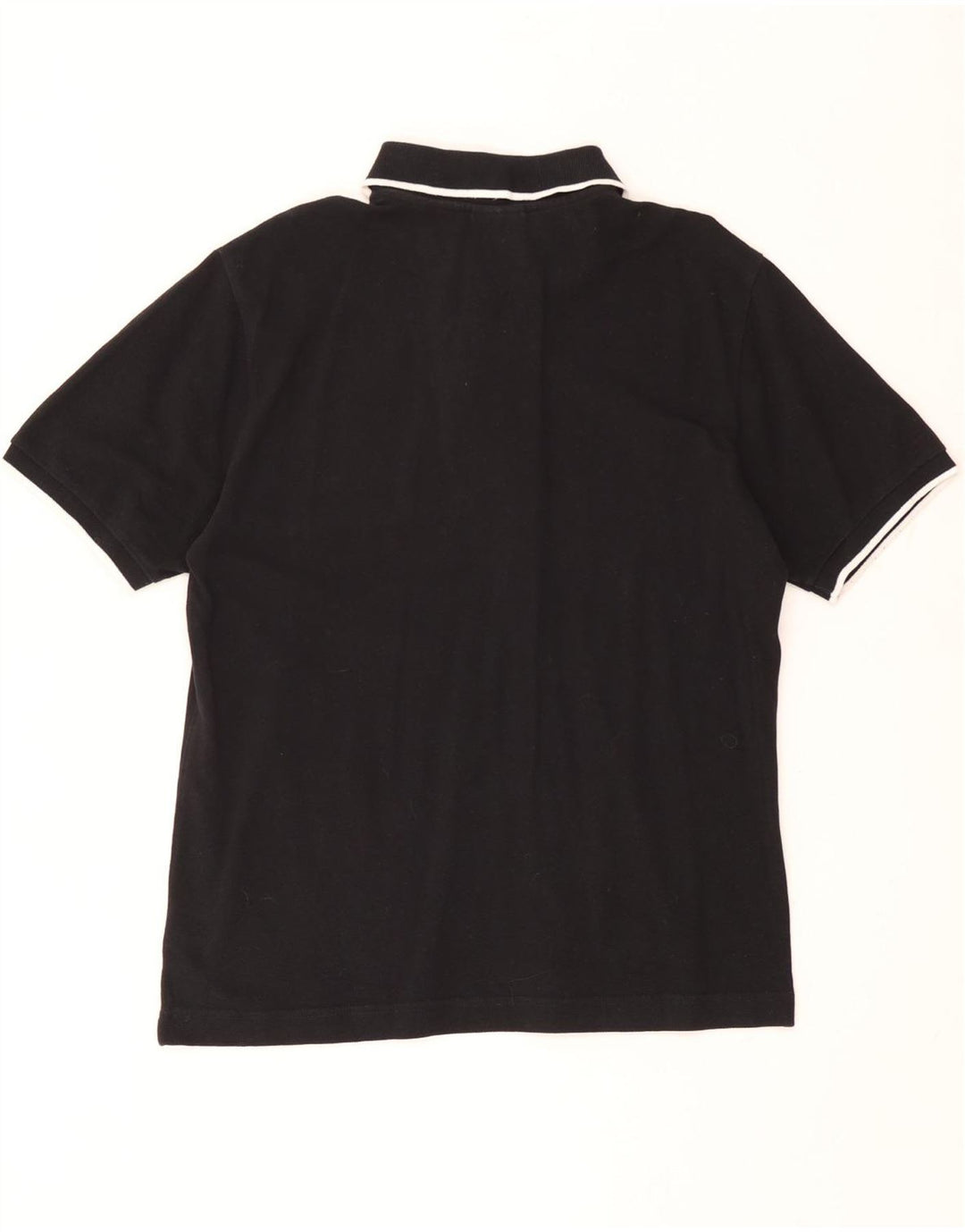 DIADORA Tricou Polo Grafic Italia pentru bărbați, bumbac mediu negru