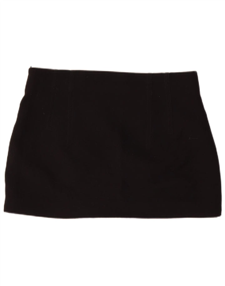 Fustă mini pentru femei Zara XL W34 Poliester negru