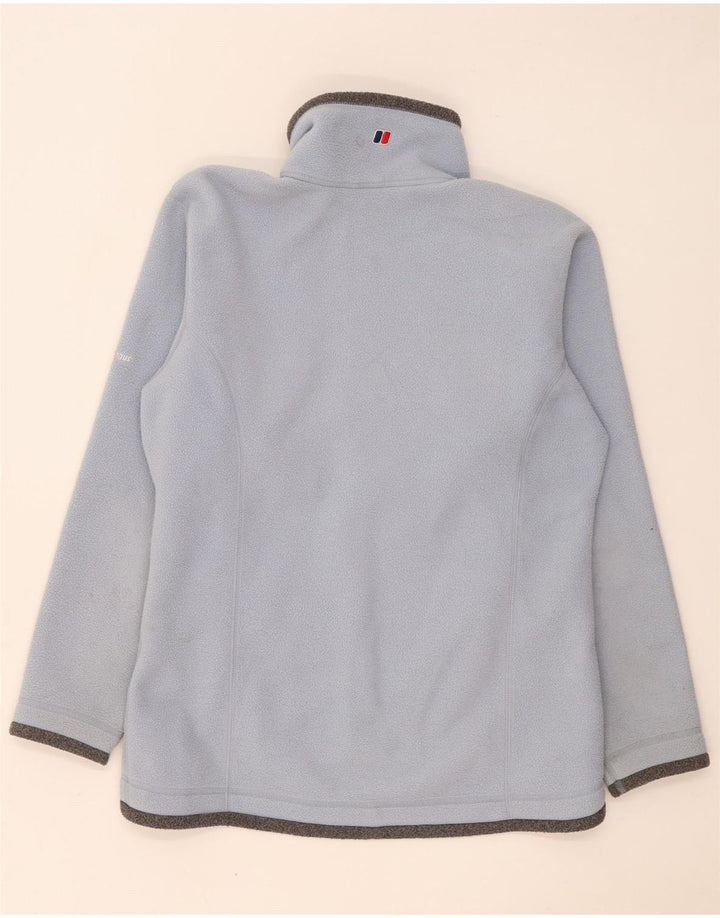 Jachetă fleece supradimensionată pentru femei Berghaus UK 10 Small Blue Colorblock