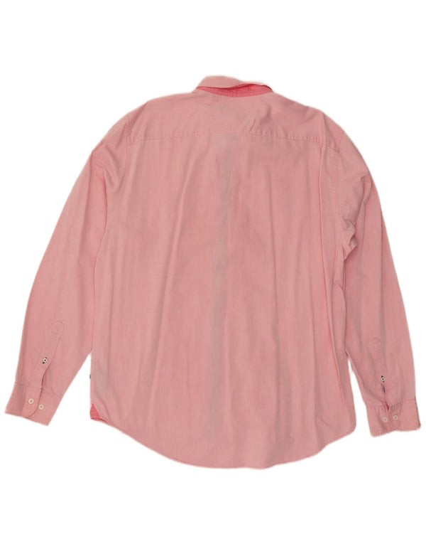 Cămașă pentru bărbați Tommy Hilfiger New York Fit 2XL, bumbac roz
