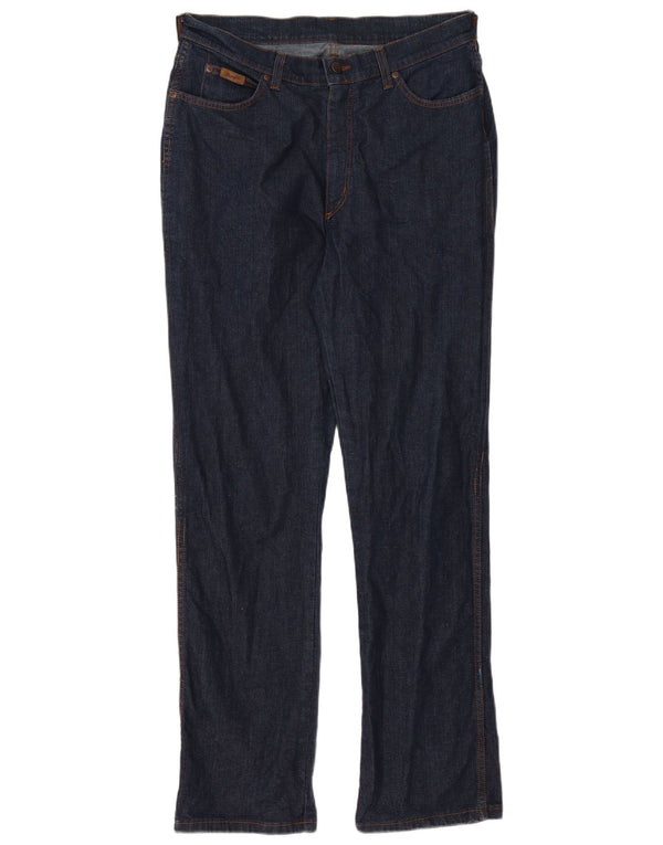 Blugi drepti Paula Wrangler pentru femei US 16 2XL W32 L32 bleumarin bumbac
