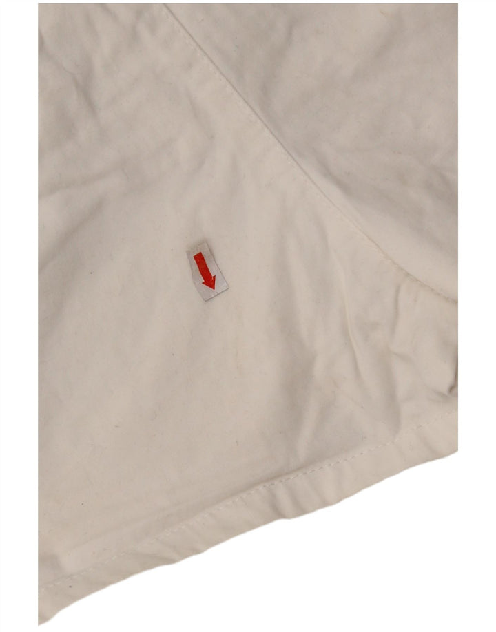 Pantaloni scurti chino Superdry pentru femei, mediu W34, bumbac alb