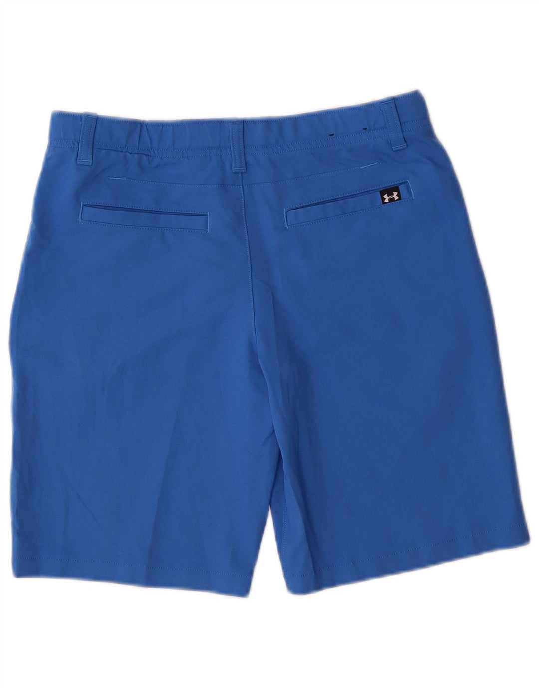 Pantaloni scurți chino Under Armour pentru băieți 11-12 ani mari W28 poliester albastru
