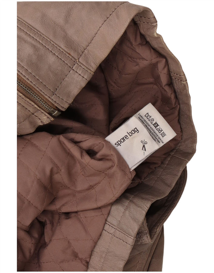 Jachetă de piele vintage pentru bărbați UK 38 Medium Grey Piele