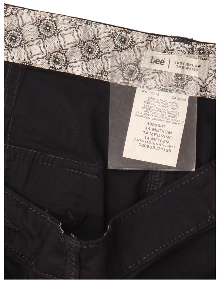 Bermudă LEE pentru femei, 14 XL W34, bumbac bleumarin