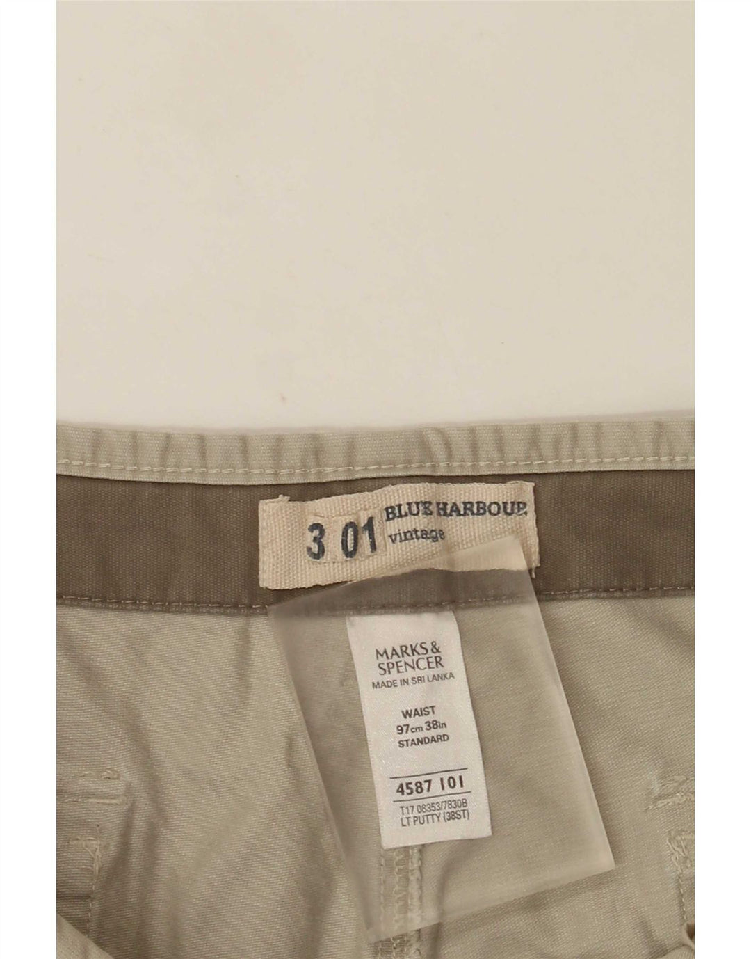 Pantaloni scurți pentru bărbați Marks & Spencer Blue Harbour Cargo W38 XL verde