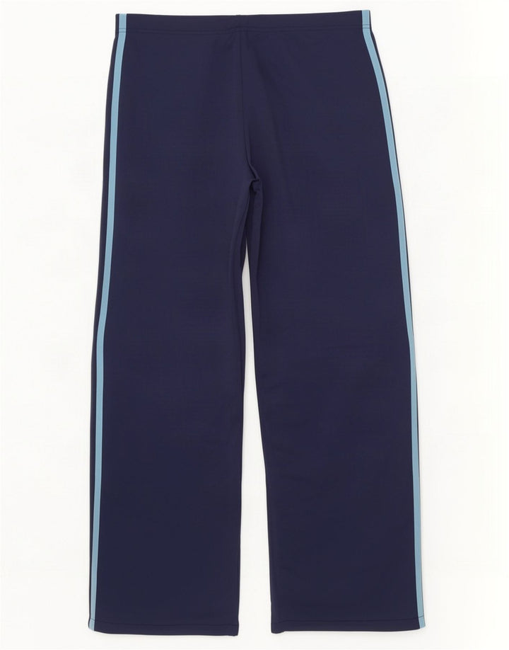 Pantaloni de trening Adidas pentru femei UK 14 Medium Bleumarin Poliester