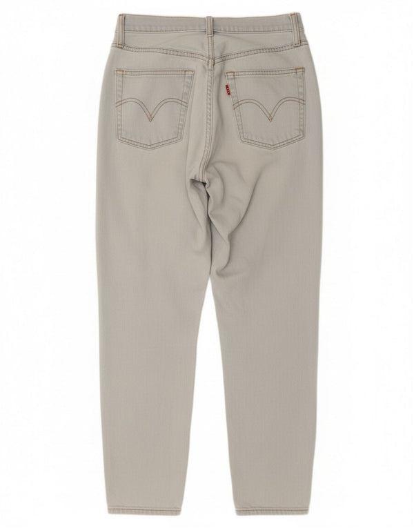 Blugi conici pentru femei cu talie înaltă Levi's L27 L27 Bumbac albastru