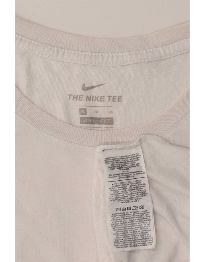 Tricou pentru bărbați Nike Top XL Bumbac alb
