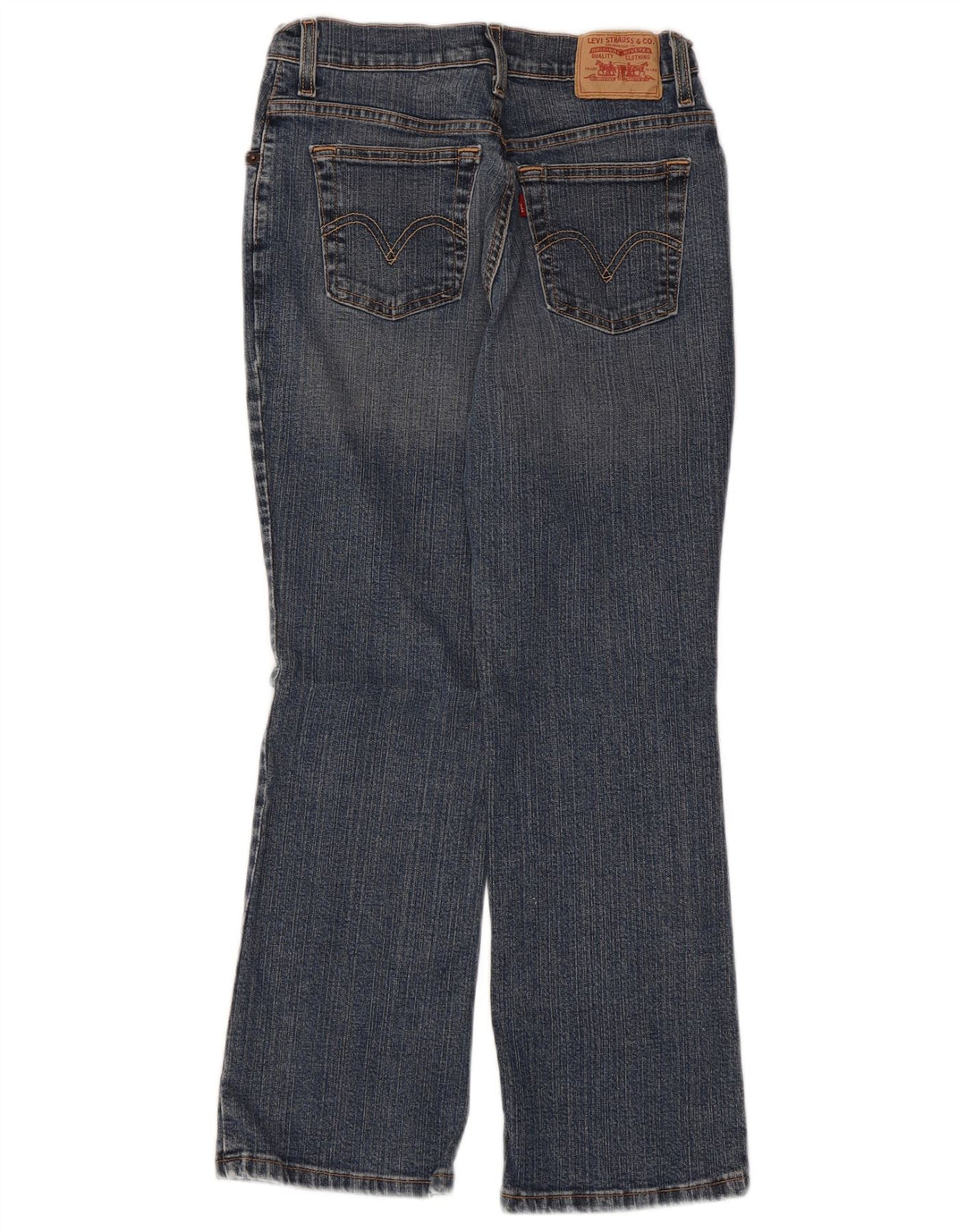 Blugi Levi's 550 Bootcut pentru femei US 6 Medium W26 L26 Bumbac albastru