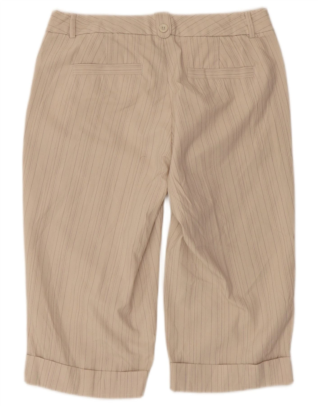 Pantaloni scurți chino cu talie joasă Dockers pentru femei US 4 Small W32 bumbac bej