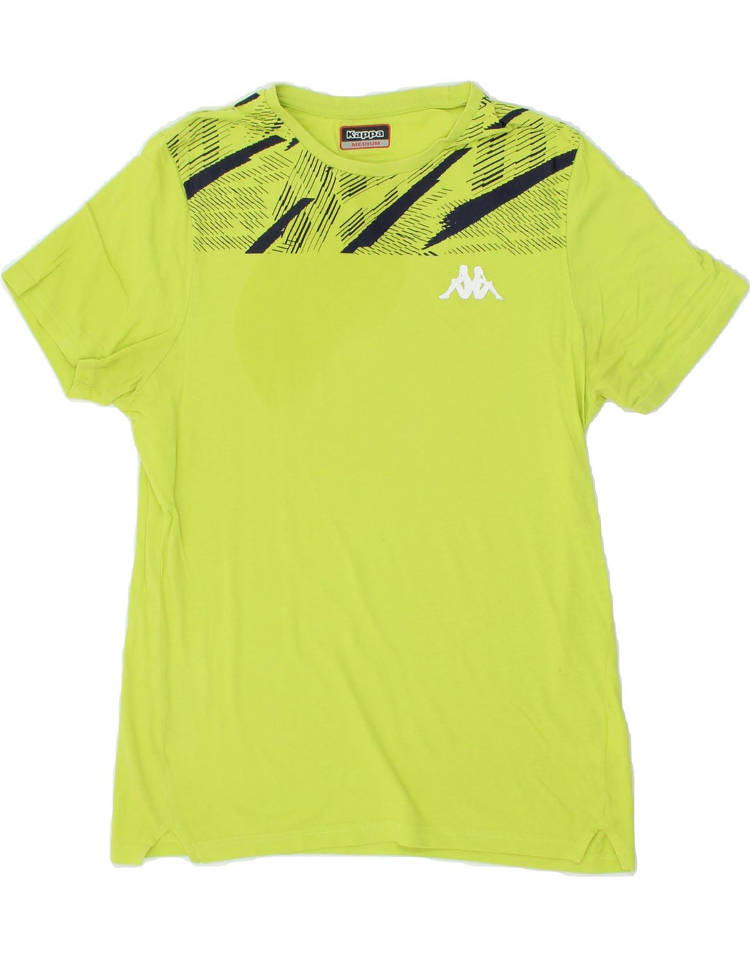 KAPPA Mens Graphic T-Shirt Top Medium Green Cotton Vintage Kappa and Second-Hand Kappa from Messina Hembry 