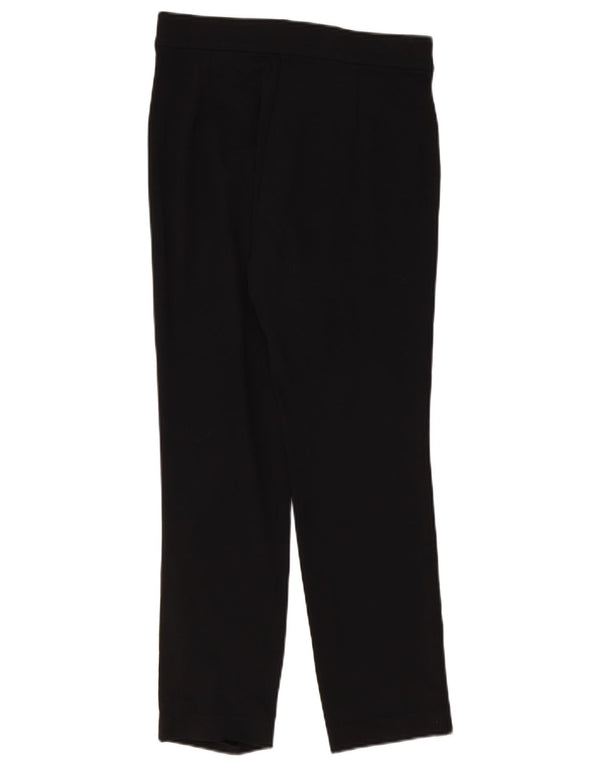 Marks & Spencer Pantaloni casual slim pentru femei UK 10 Small W28 L26 Negru