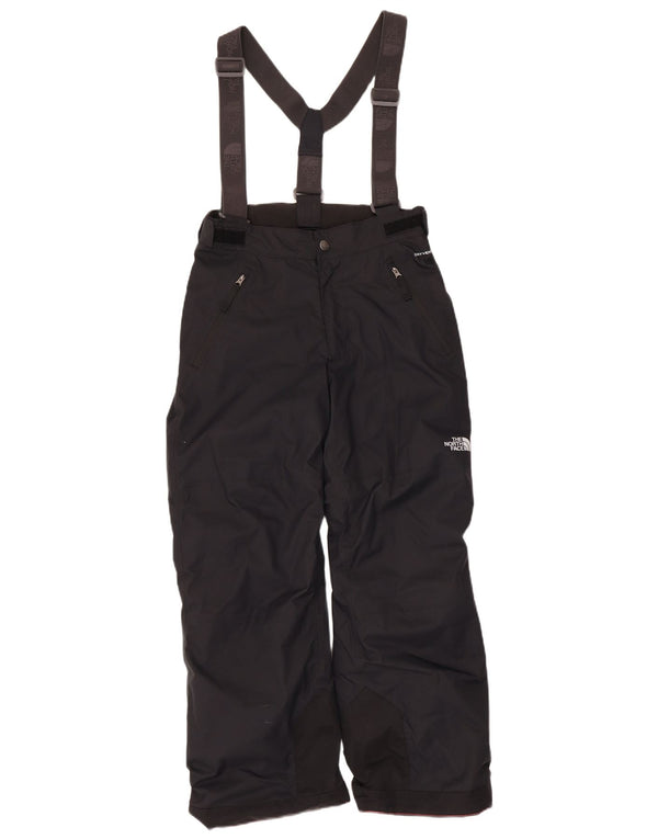 The North Face Boys Dryvent Dungarees Pantaloni de schi 9-10 ani mediu negru