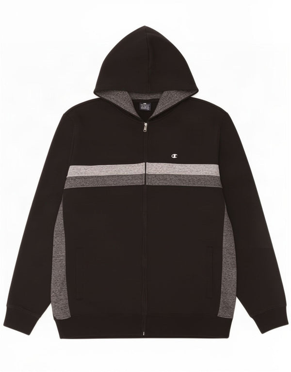 Pulover pentru bărbați Champion, cu fermoar, 2XL, bumbac color-bloc