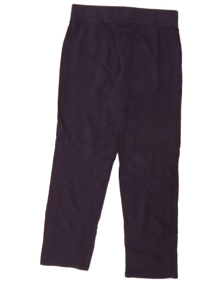 Pantaloni de trening pentru femei Marks & Spencer UK 12 Medium Bluemarin Bumbac