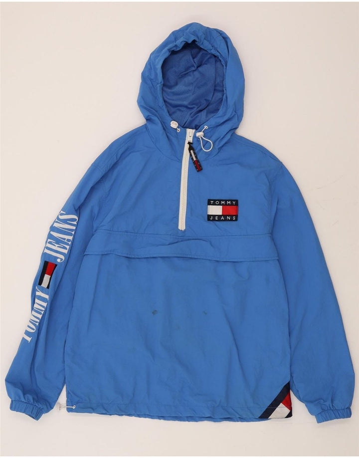 Jachetă Anorak cu glugă pentru bărbați Tommy Hilfiger UK 38 Medium Blue