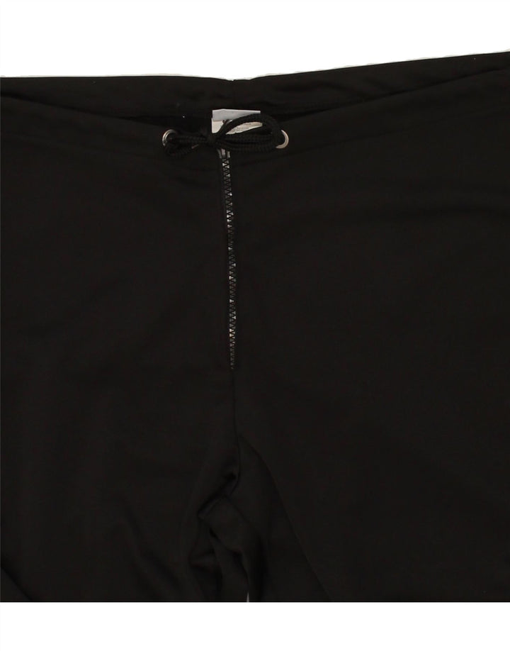 ASICS Womens Tracksuit Trousers UK 18 XL Black Polyester Vintage Asics and Second-Hand Asics from Messina Hembry 