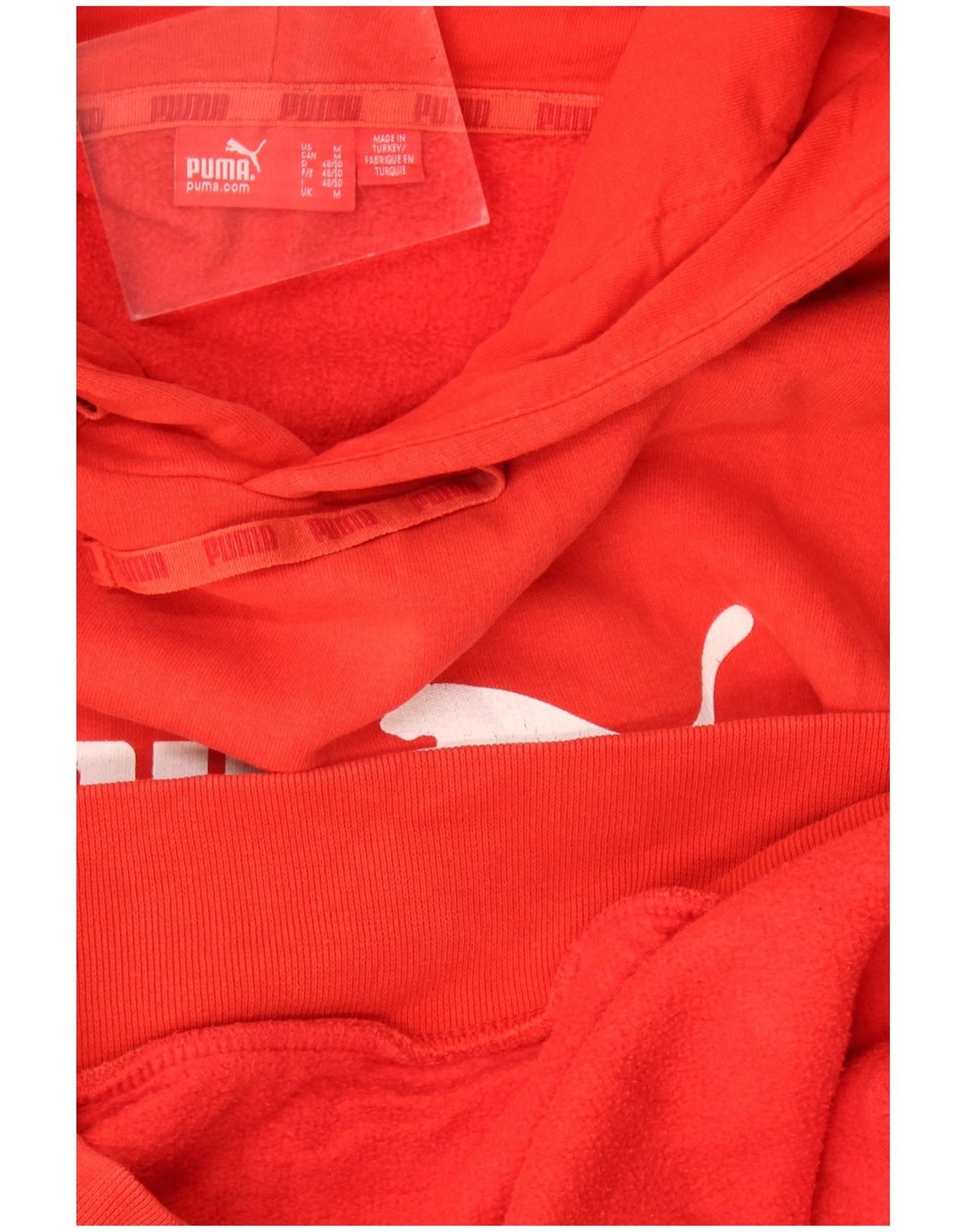 Pulover pentru bărbați Puma Graphic Hoodie, roșu mediu
