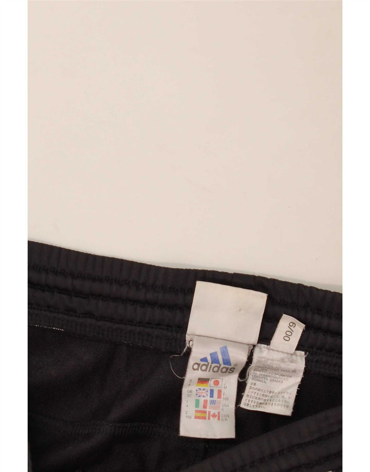 Pantaloni de trening Adidas pentru bărbați, poliester mediu negru