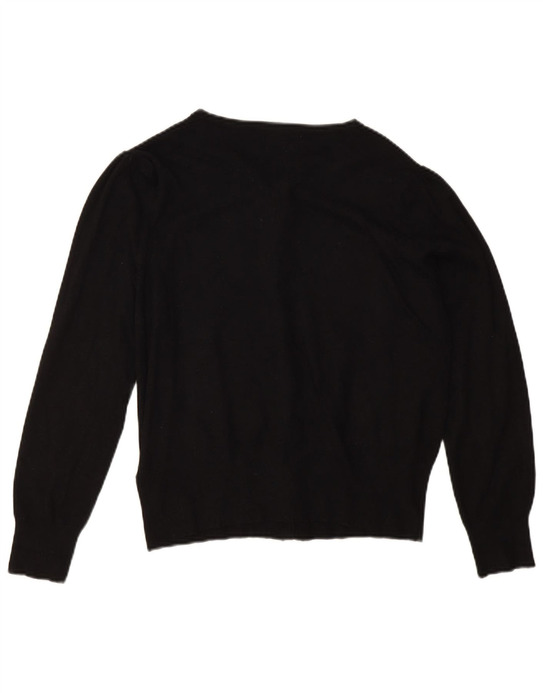 Pulover cardigan pentru femei Marks & Spencer UK 14 mare, negru, viscoză