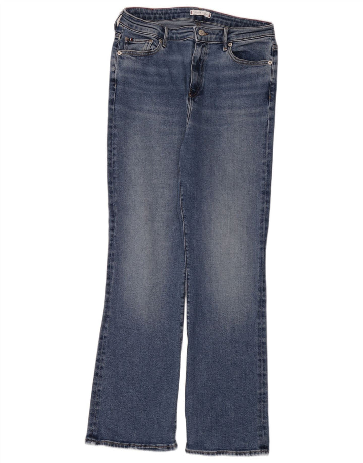 Tommy Hilfiger Womens Bootcut Jeans W32 L30 Blue