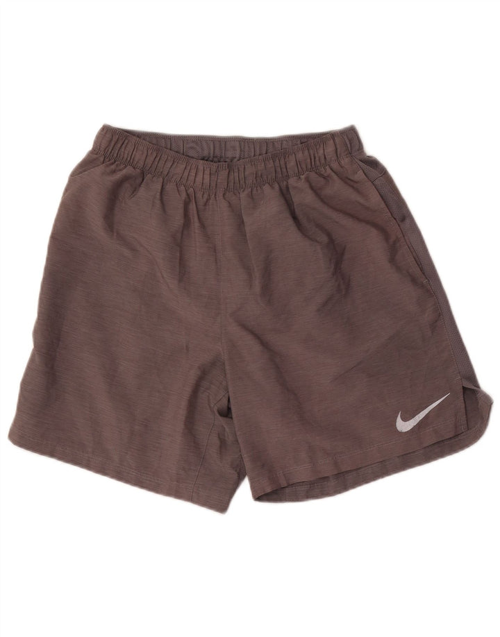 Pantaloni scurți sport Nike Dri Fit pentru bărbați, gri mediu, poliester