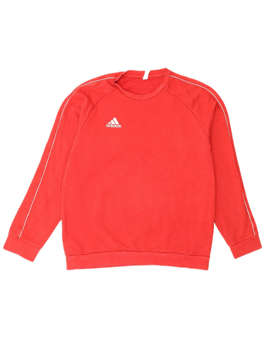 Hanorac pentru bărbați Adidas Jumper mare, roșu, bumbac