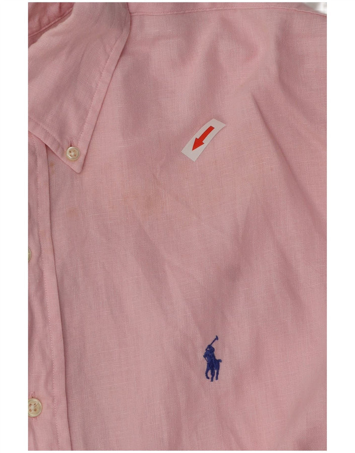 POLO RALPH LAUREN Cămașă supradimensionată Blake pentru bărbați, XL, roz, in