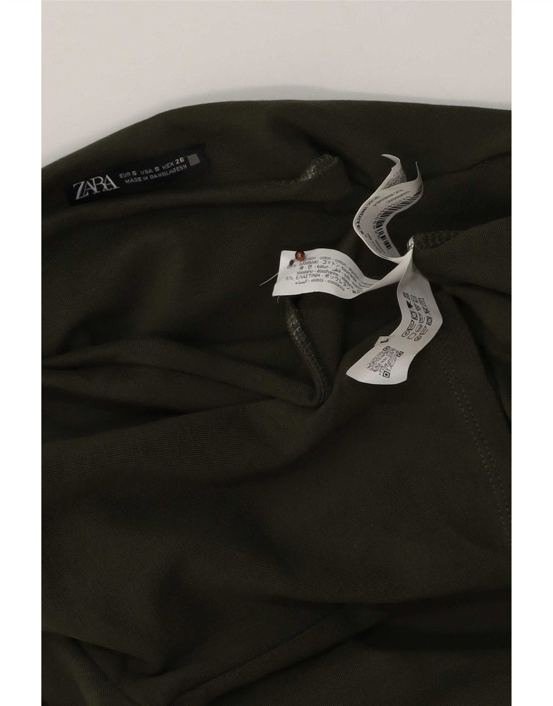 Rochie Bodycon pentru Damă Zara UK 10 Small Khaki