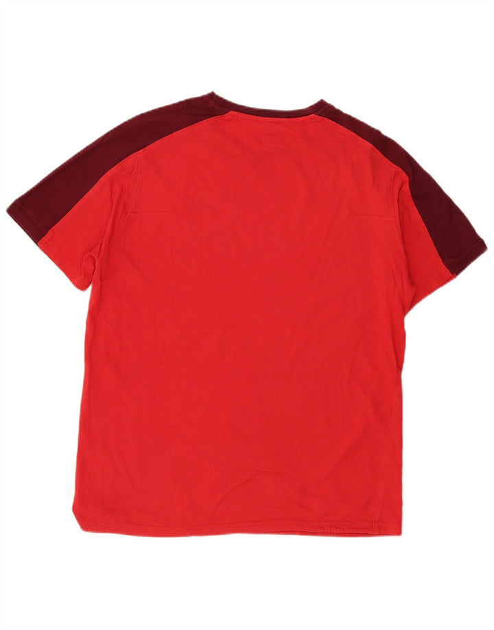 Tricou Umbro pentru bărbați Top mare roșu Colorblock