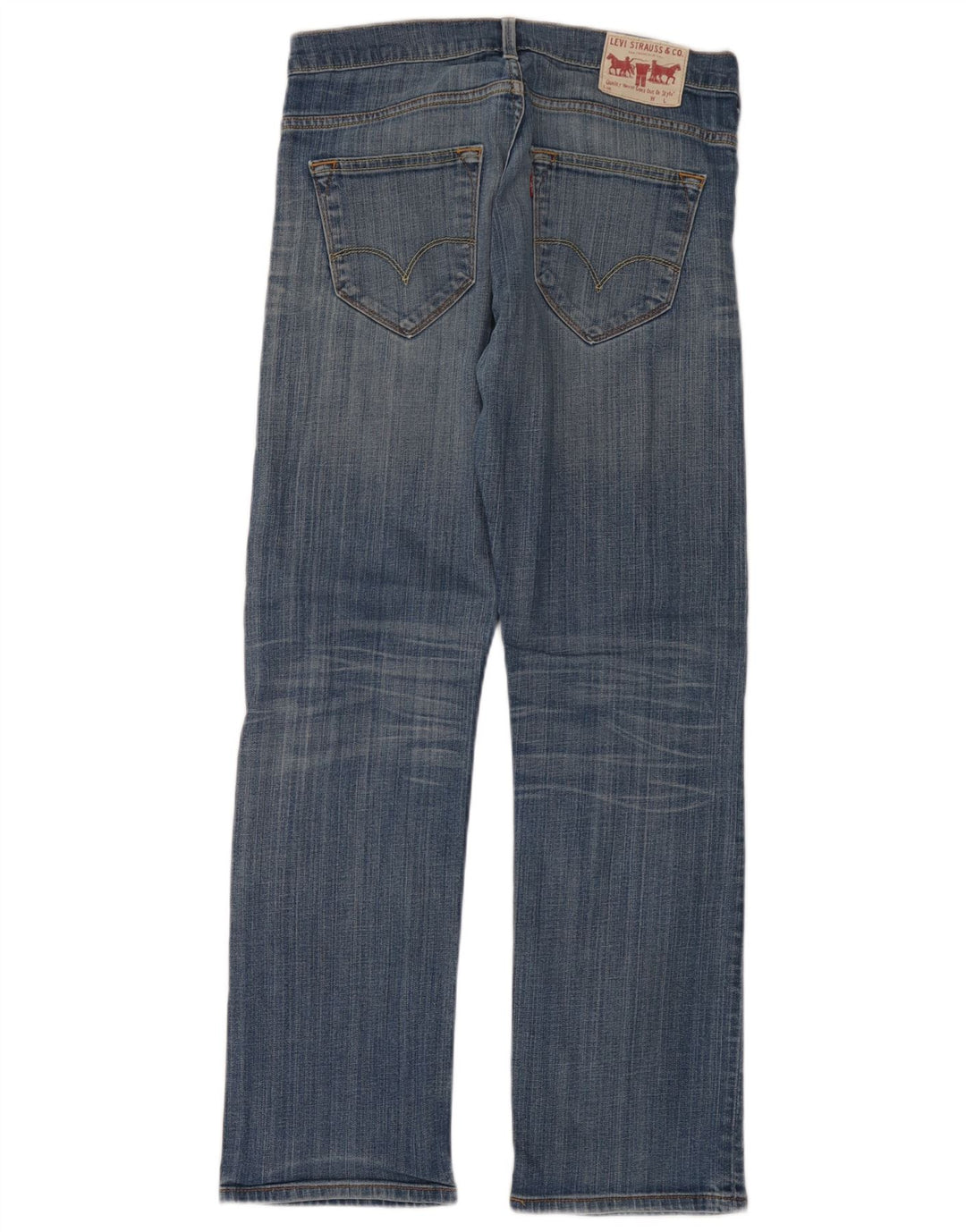 Blugi drepti pentru bărbați Levi's W32 L32 Bumbac albastru