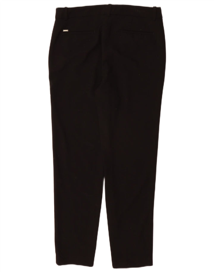 DKNY Pantaloni chino subțiri pentru femei US 6 Medium W32 L29 Poliester negru