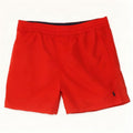 Pantaloni scurți de înot Polo Ralph Lauren pentru bărbați, poliester roșu mediu
