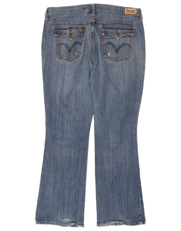 Blugi cu talie înaltă LEVI'S 515 pentru femei US 14 XL W32 L28 Albastru