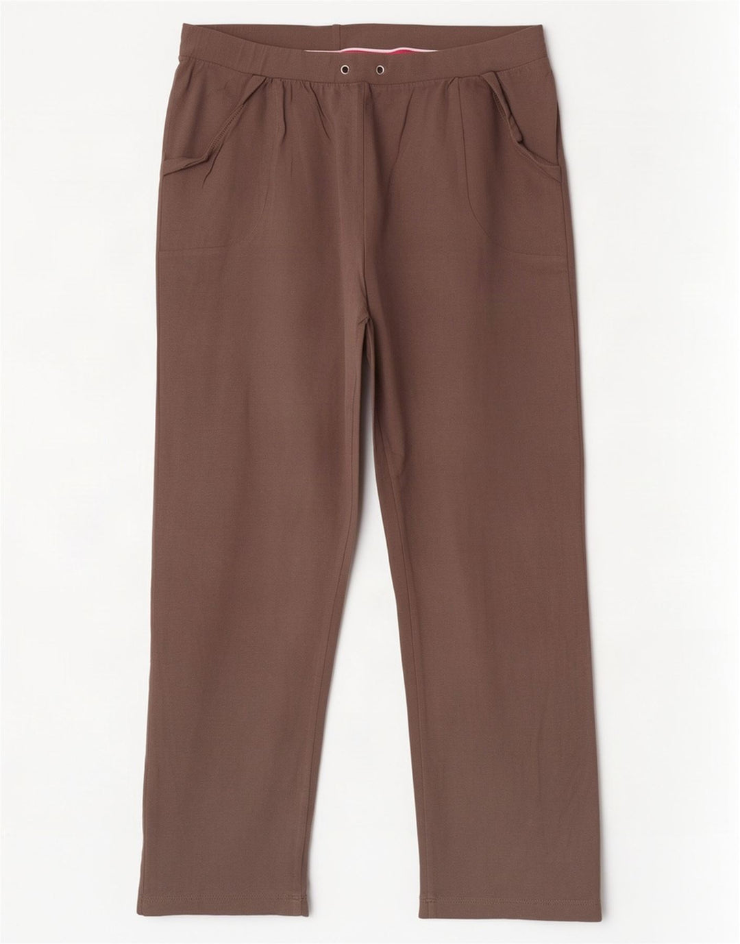 Pantaloni de trening pentru femei Ellesse UK 12, bumbac maro mediu