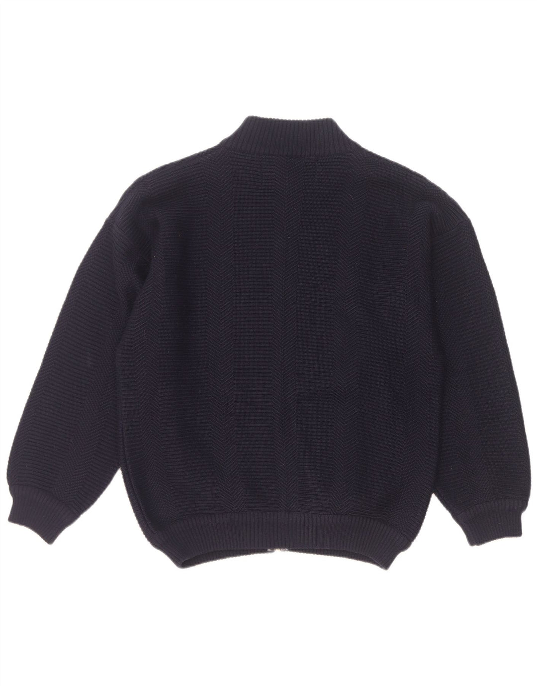 Pulover cardigan pentru bărbați Settebello, lână, albastru, mediu