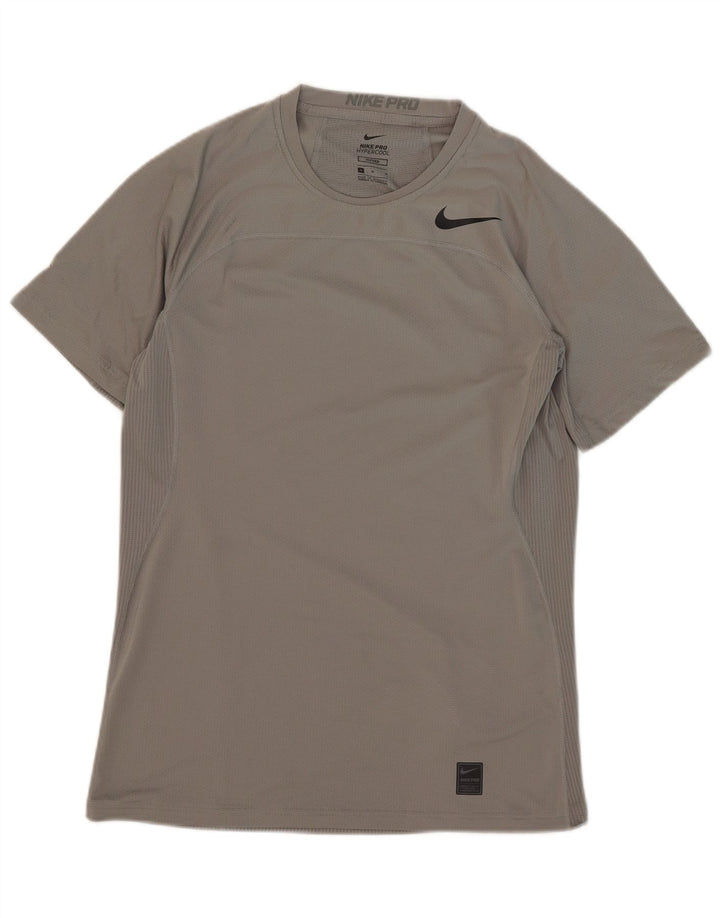 Tricou pentru bărbați Nike Top, Gri mediu, Poliester