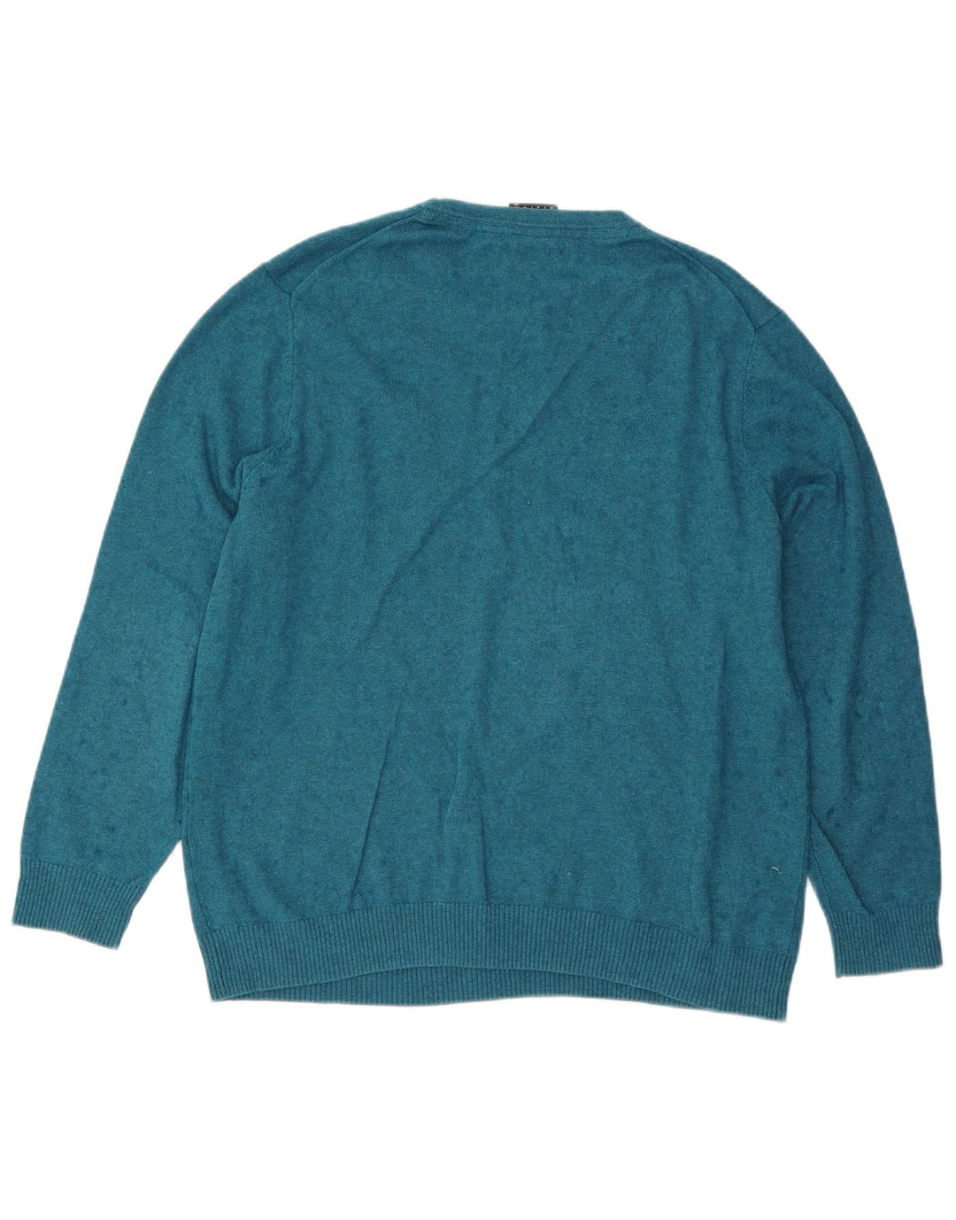 Pulover Lyle & Scott pentru bărbați, cu gât crew, bumbac albastru 2XL