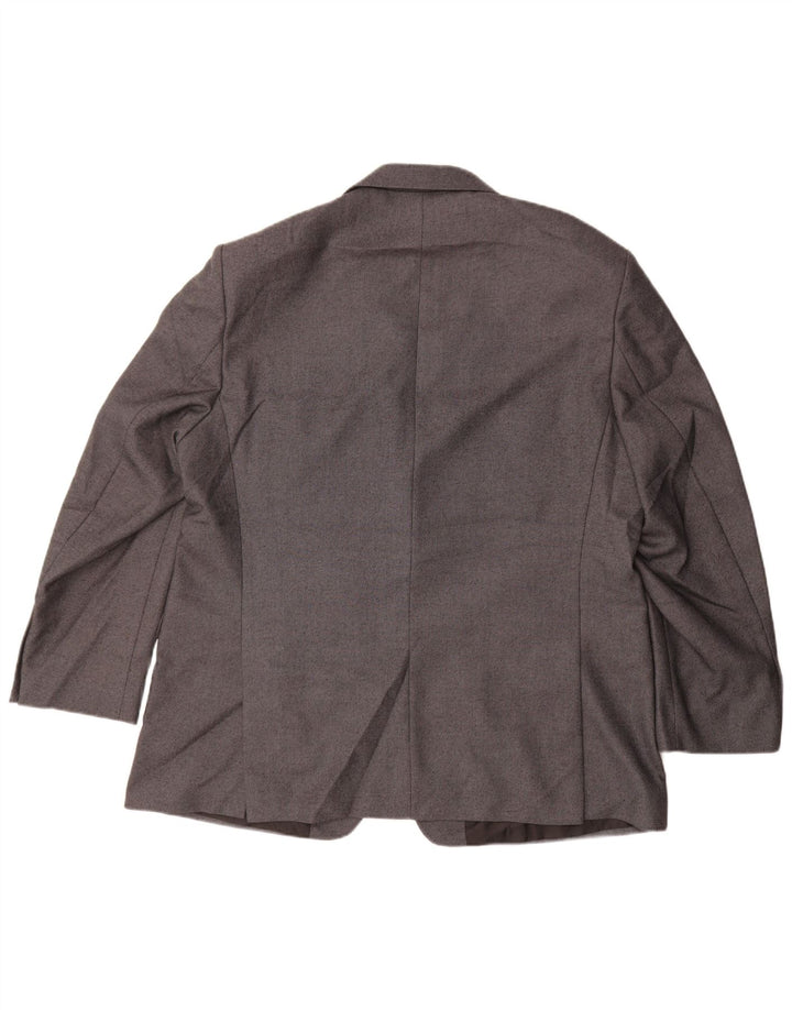 MARKS & SPENCER Jachetă pentru bărbați cu 2 nasturi, UK 46 XL, poliester gri