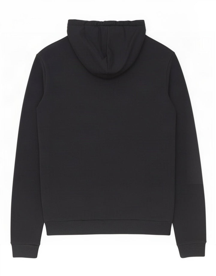 Pulover cu glugă grafic pentru bărbați Adidas, mediu negru