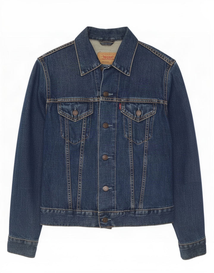 Geaca Levi's Fete Denim 11-12 Ani Bumbac Albastru Mediu