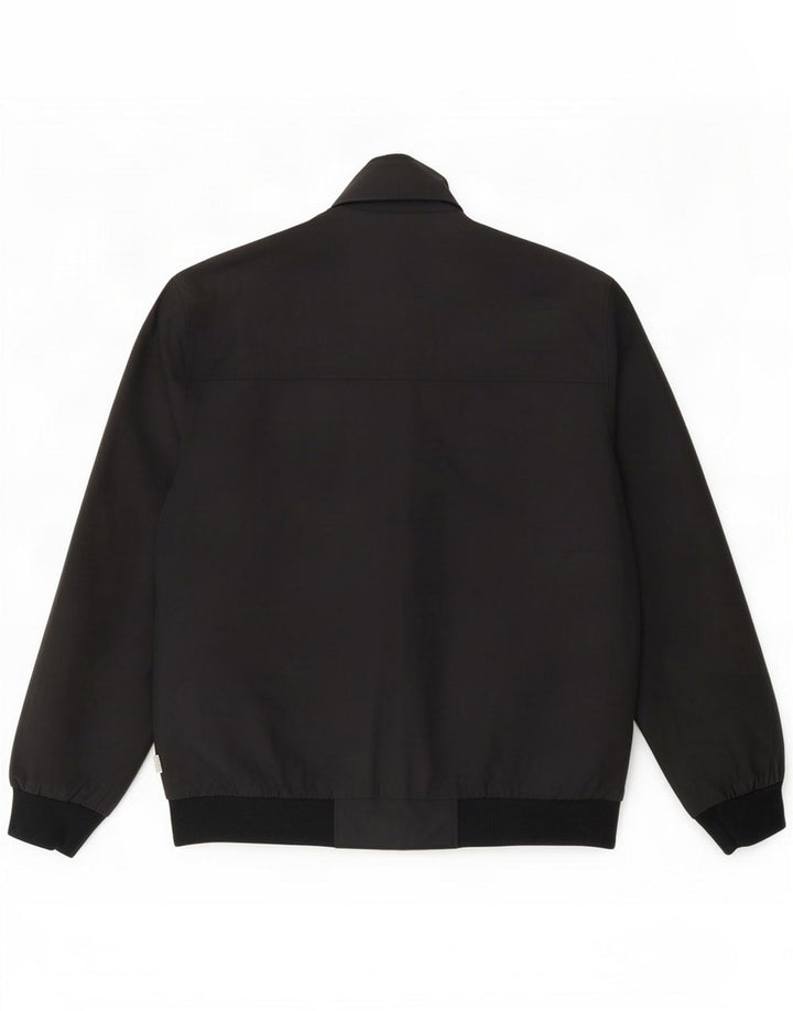 Geox Mens Bomber Jacket UK 42 XL Black Polyamide