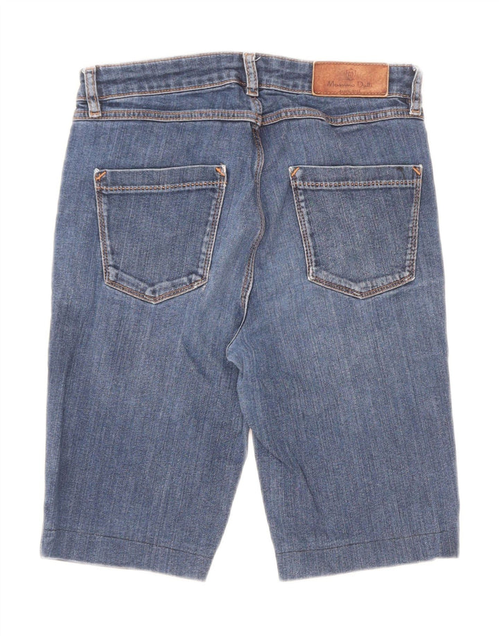 Pantaloni scurți din denim pentru femei Massimo Dutti, cu ajustare normală, EU 36 XS W26 Albastru