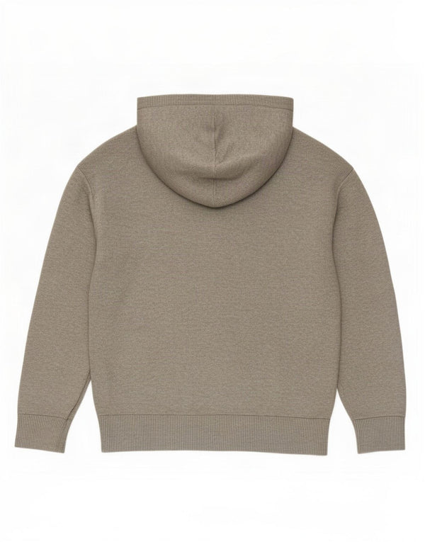 Pulover cardigan cu glugă pentru femei Marks & Spencer UK 14, viscoză gri mediu