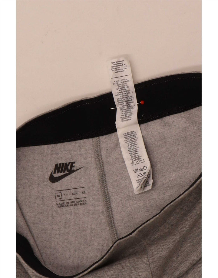 Leggings pentru femei Nike UK 6 XS bumbac gri
