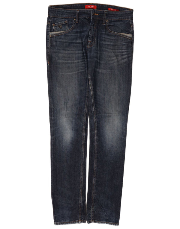 Blugi super skinny pentru bărbați Guess W33 L32 albaștri