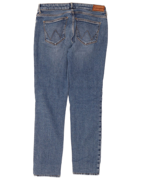 Blugi skinny Wrangler pentru femei W28 L27 bumbac albastru